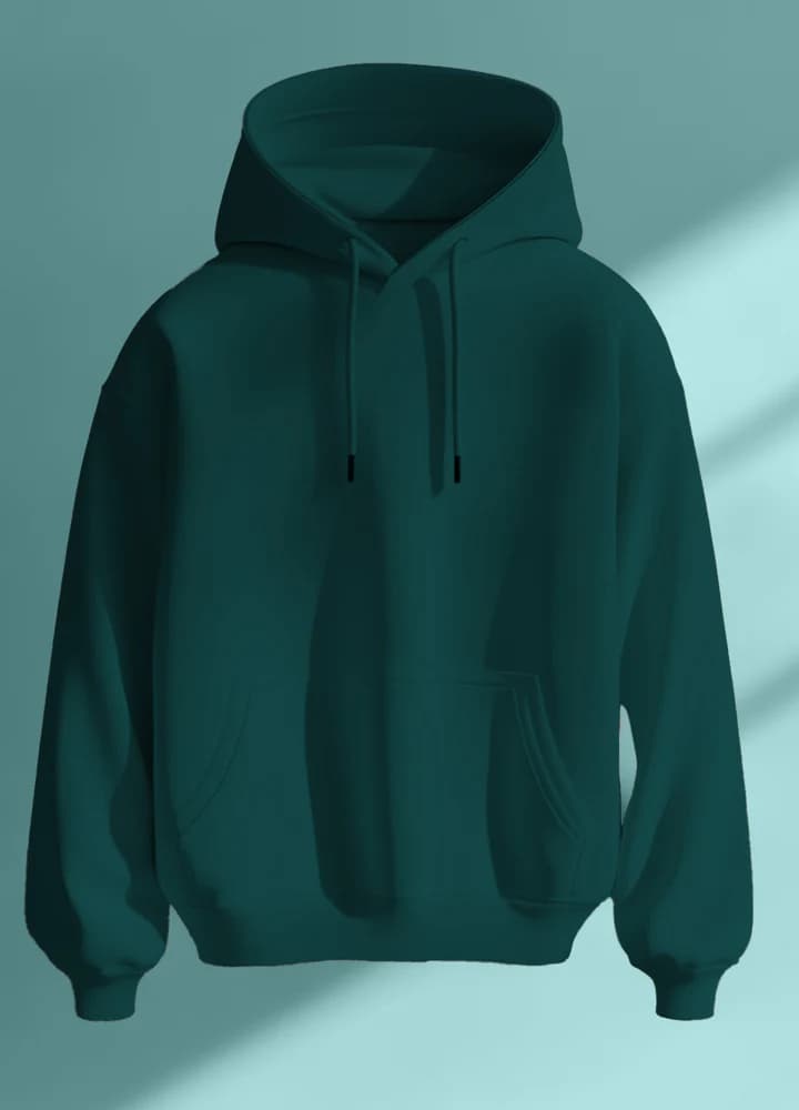 Classic Verdigris Blue Hoodie