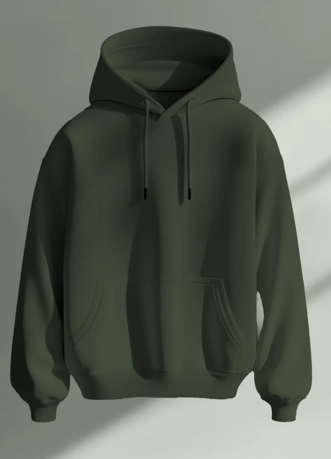 Classic Olive Green Hoodie