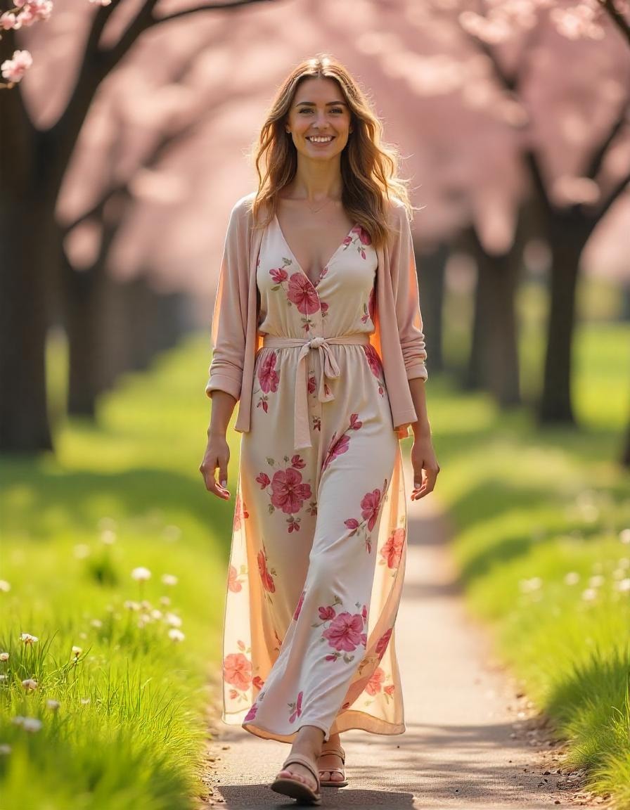 Spring fashion model 5